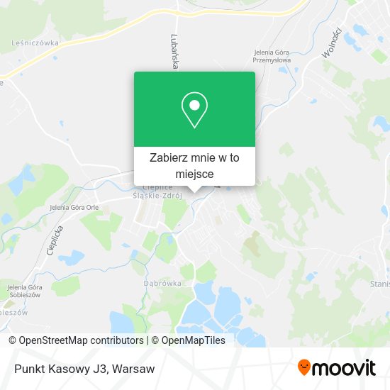 Mapa Punkt Kasowy J3