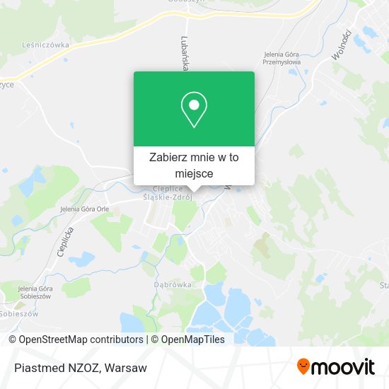 Mapa Piastmed NZOZ