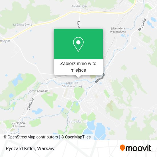 Mapa Ryszard Kitler