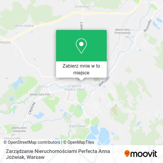 Mapa Zarządzanie Nieruchomościami Perfecta Anna Jóźwiak