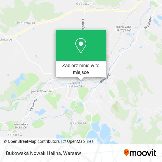 Mapa Bukowska Nowak Halina