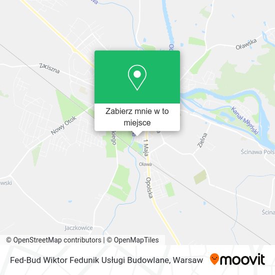 Mapa Fed-Bud Wiktor Fedunik Usługi Budowlane