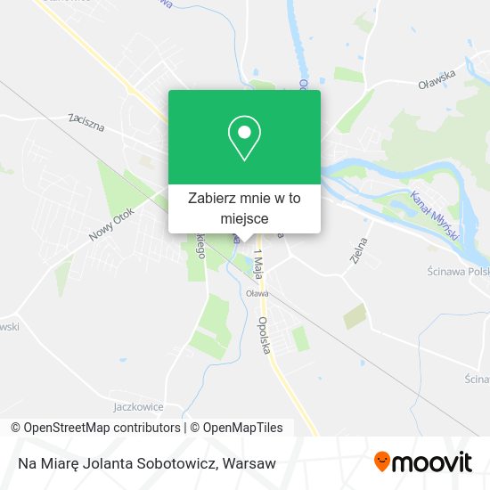 Mapa Na Miarę Jolanta Sobotowicz