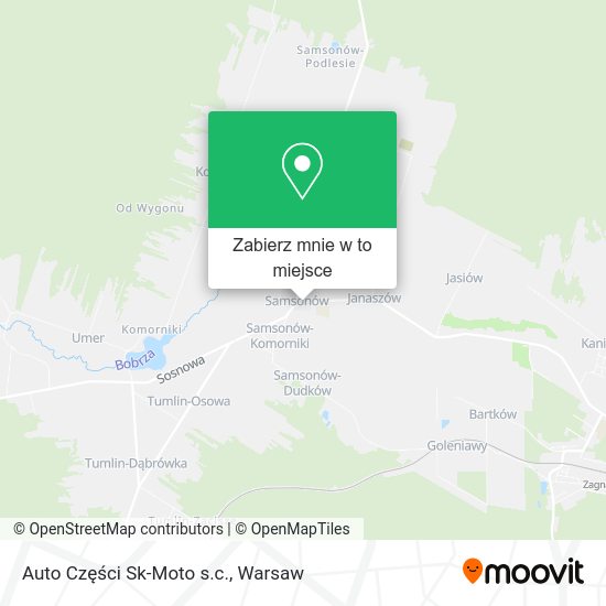 Mapa Auto Części Sk-Moto s.c.