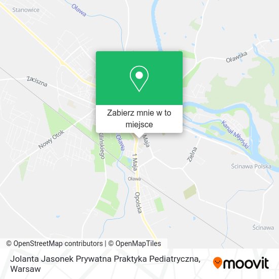 Mapa Jolanta Jasonek Prywatna Praktyka Pediatryczna