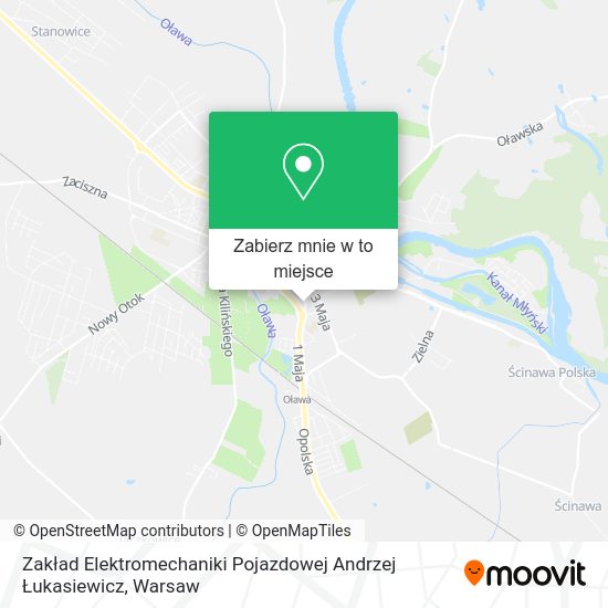 Mapa Zakład Elektromechaniki Pojazdowej Andrzej Łukasiewicz