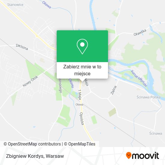 Mapa Zbigniew Kordys