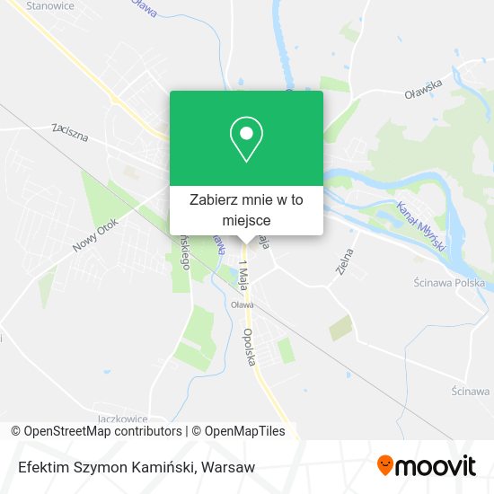 Mapa Efektim Szymon Kamiński