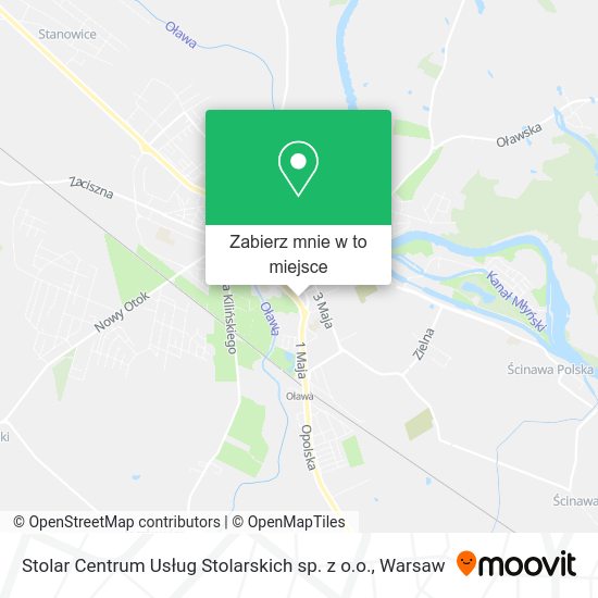 Mapa Stolar Centrum Usług Stolarskich sp. z o.o.