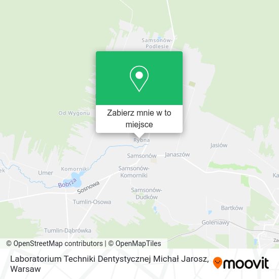 Mapa Laboratorium Techniki Dentystycznej Michał Jarosz