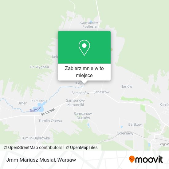 Mapa Jmm Mariusz Musiał