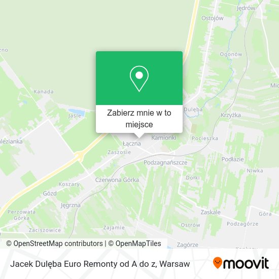 Mapa Jacek Dulęba Euro Remonty od A do z