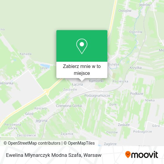 Mapa Ewelina Młynarczyk Modna Szafa