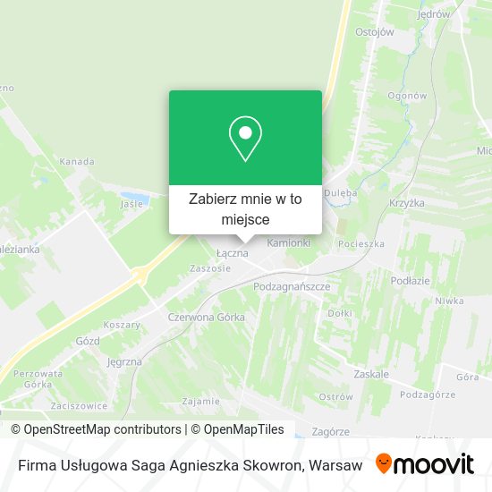 Mapa Firma Usługowa Saga Agnieszka Skowron