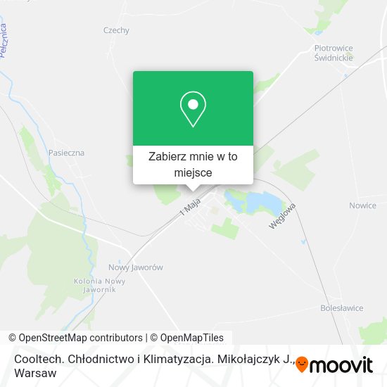 Mapa Cooltech. Chłodnictwo i Klimatyzacja. Mikołajczyk J.