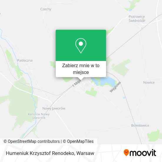 Mapa Humeniuk Krzysztof Renodeko