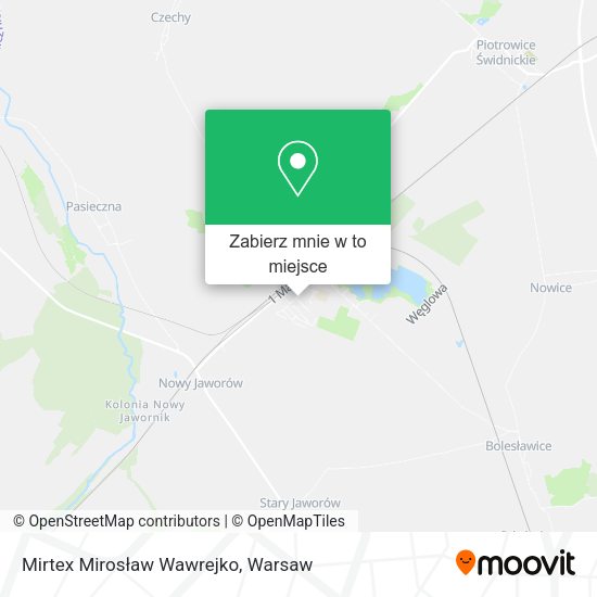 Mapa Mirtex Mirosław Wawrejko