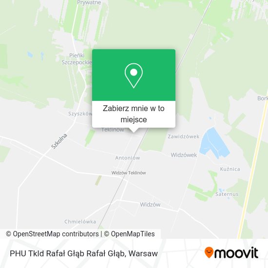 Mapa PHU Tkld Rafał Głąb Rafał Głąb