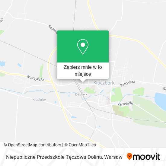 Mapa Niepubliczne Przedszkole Tęczowa Dolina