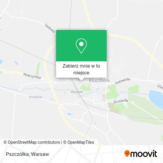 Mapa Pszczółka