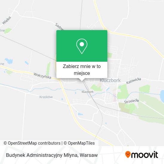 Mapa Budynek Administracyjny Młyna