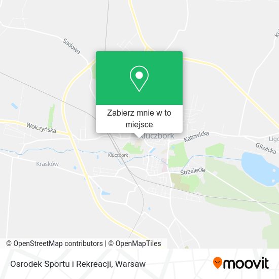 Mapa Osrodek Sportu i Rekreacji