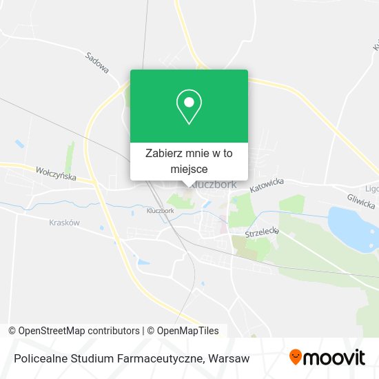 Mapa Policealne Studium Farmaceutyczne