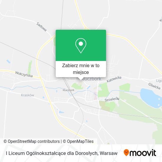 Mapa I Liceum Ogólnokształcące dla Dorosłych