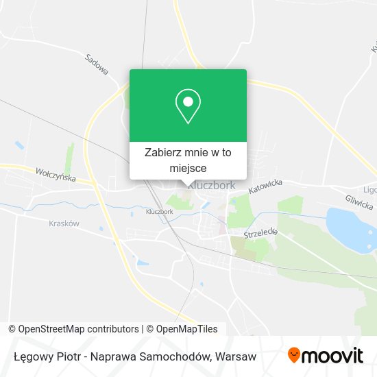 Mapa Łęgowy Piotr - Naprawa Samochodów