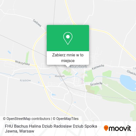 Mapa FHU Bachus Halina Dziub Radoslaw Dziub Spolka Jawna