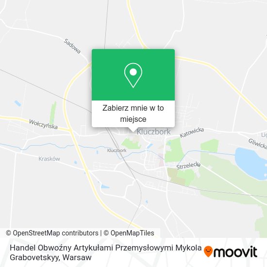 Mapa Handel Obwoźny Artykułami Przemysłowymi Mykola Grabovetskyy