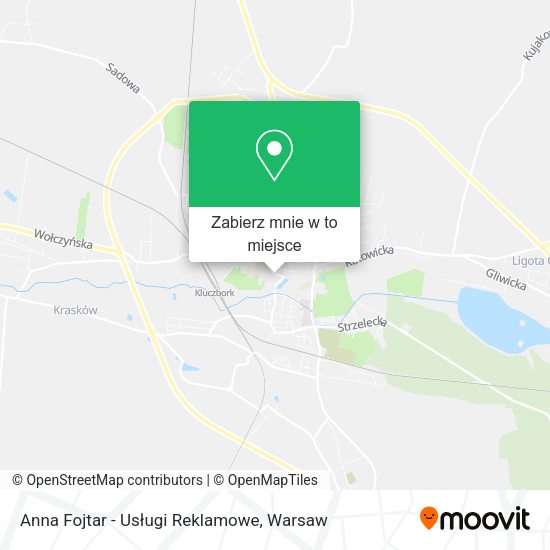 Mapa Anna Fojtar - Usługi Reklamowe