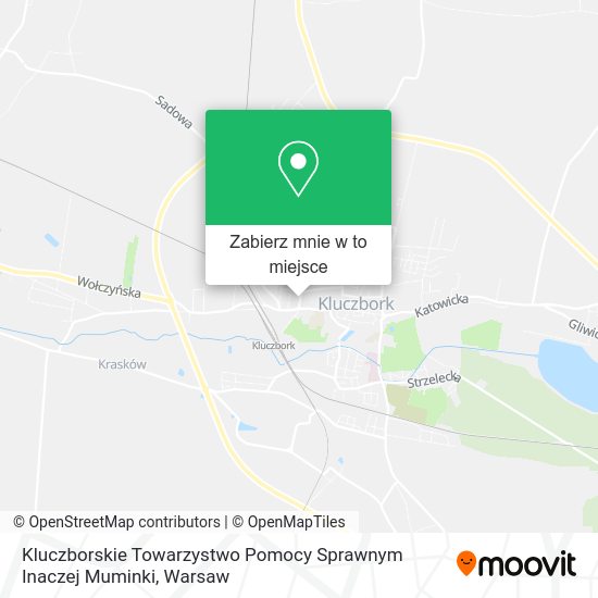 Mapa Kluczborskie Towarzystwo Pomocy Sprawnym Inaczej Muminki