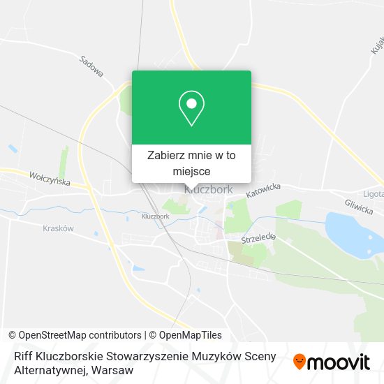 Mapa Riff Kluczborskie Stowarzyszenie Muzyków Sceny Alternatywnej