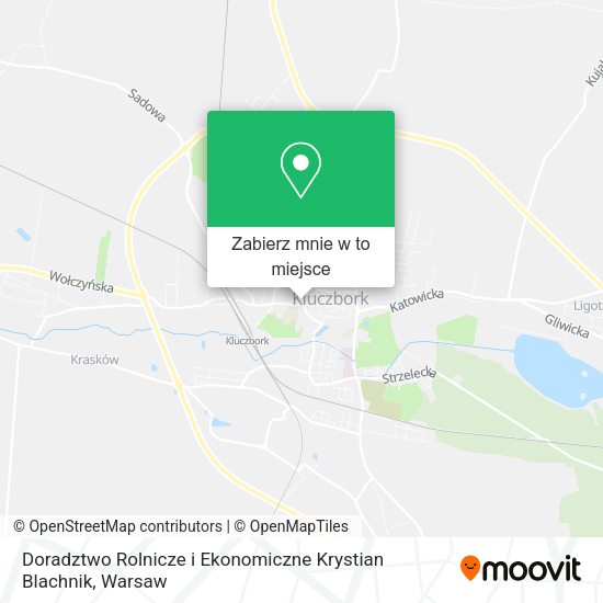 Mapa Doradztwo Rolnicze i Ekonomiczne Krystian Blachnik