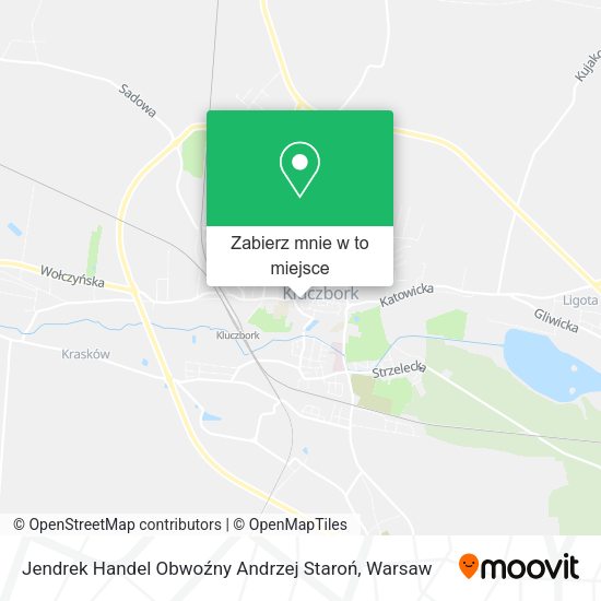 Mapa Jendrek Handel Obwoźny Andrzej Staroń