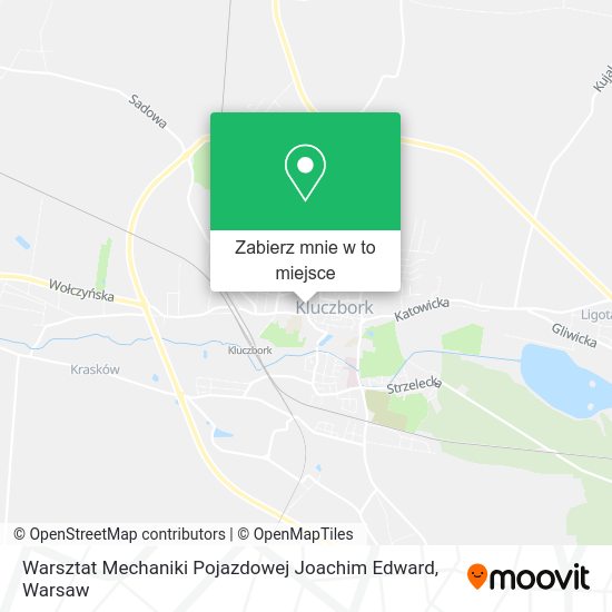 Mapa Warsztat Mechaniki Pojazdowej Joachim Edward