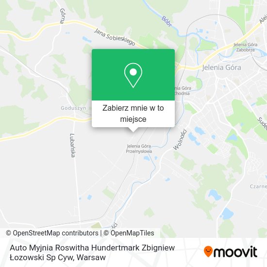 Mapa Auto Myjnia Roswitha Hundertmark Zbigniew Łozowski Sp Cyw