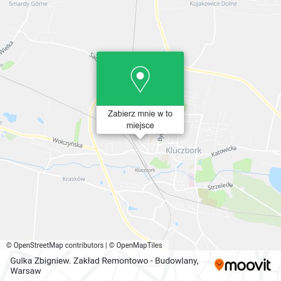 Mapa Gulka Zbigniew. Zakład Remontowo - Budowlany