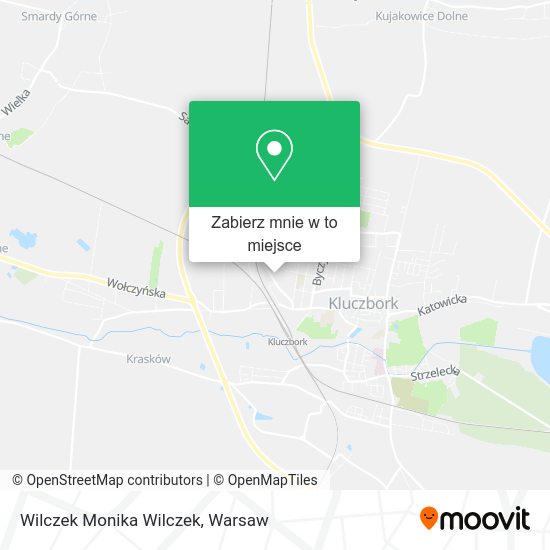 Mapa Wilczek Monika Wilczek