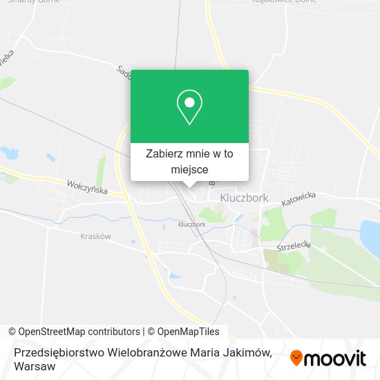 Mapa Przedsiębiorstwo Wielobranżowe Maria Jakimów