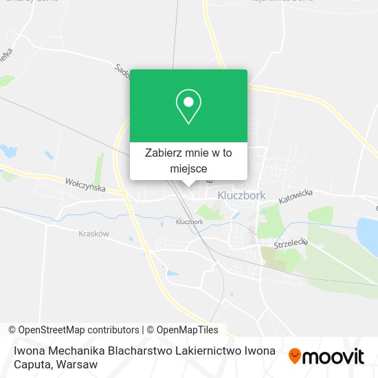 Mapa Iwona Mechanika Blacharstwo Lakiernictwo Iwona Caputa