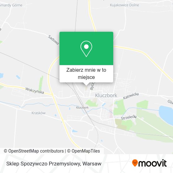 Mapa Sklep Spozywczo Przemyslowy