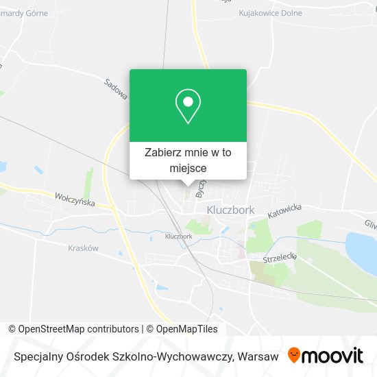 Mapa Specjalny Ośrodek Szkolno-Wychowawczy