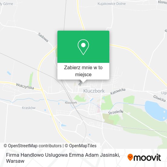 Mapa Firma Handlowo Uslugowa Emma Adam Jasinski