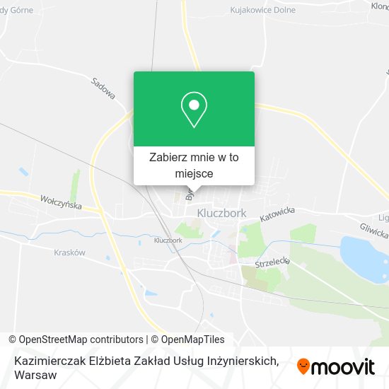 Mapa Kazimierczak Elżbieta Zakład Usług Inżynierskich