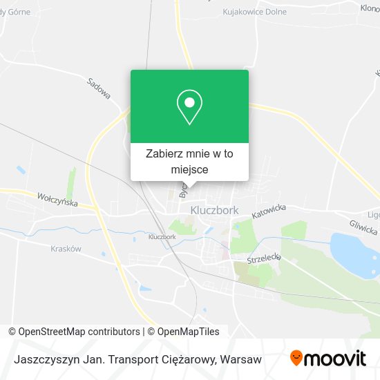 Mapa Jaszczyszyn Jan. Transport Ciężarowy