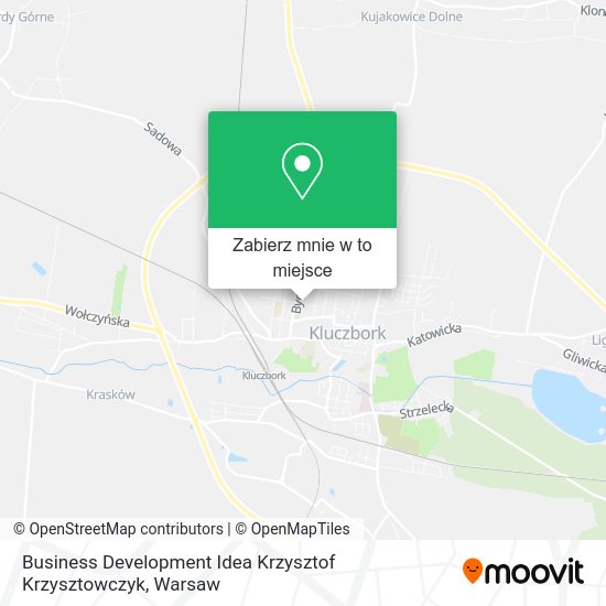 Mapa Business Development Idea Krzysztof Krzysztowczyk