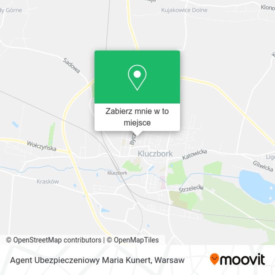 Mapa Agent Ubezpieczeniowy Maria Kunert