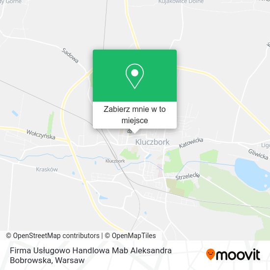 Mapa Firma Usługowo Handlowa Mab Aleksandra Bobrowska